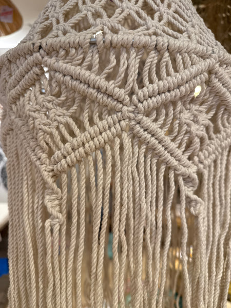 Suspension macramé