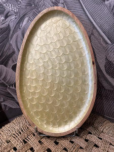Plat Nacré jaune