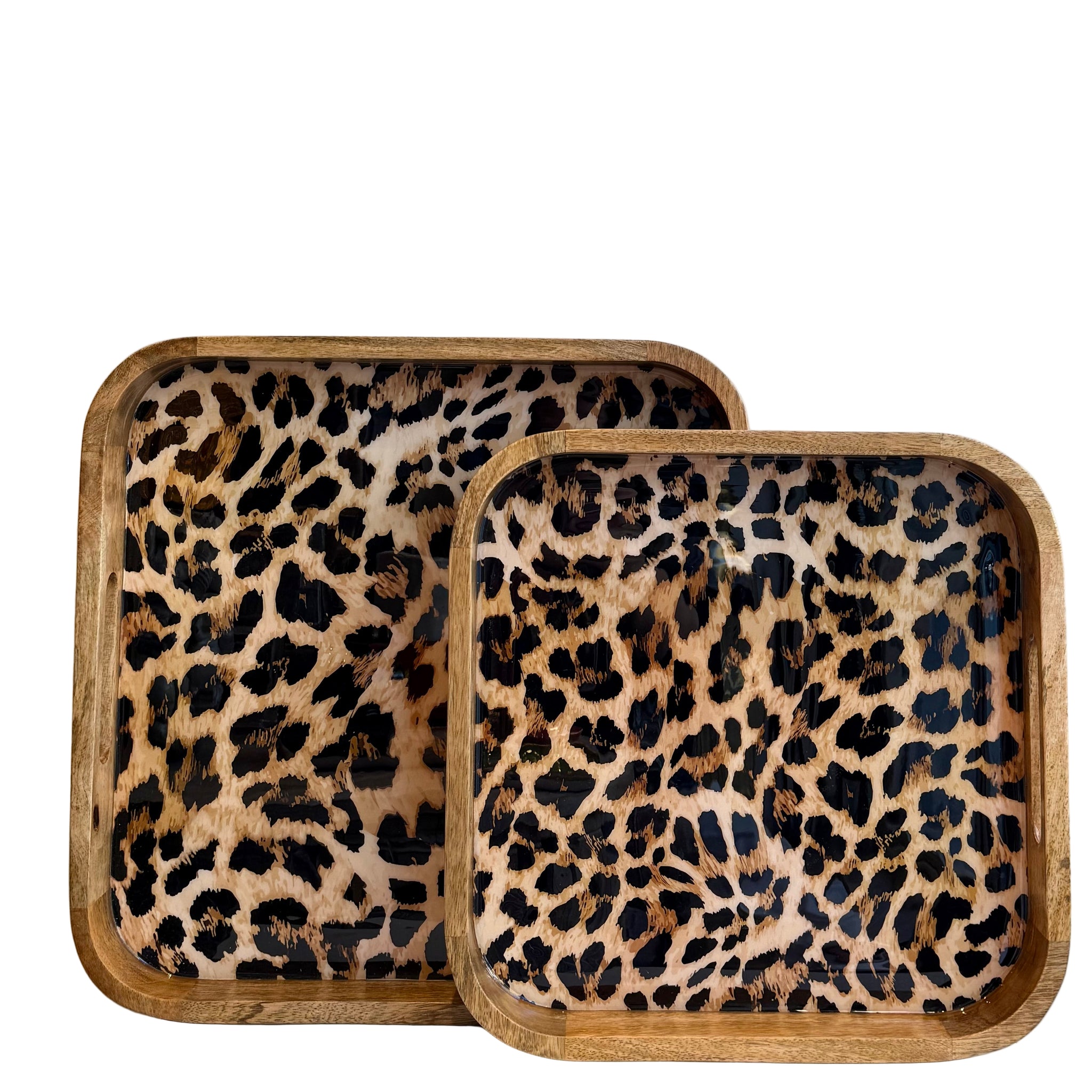 Plateaux rectangles bois Manguier