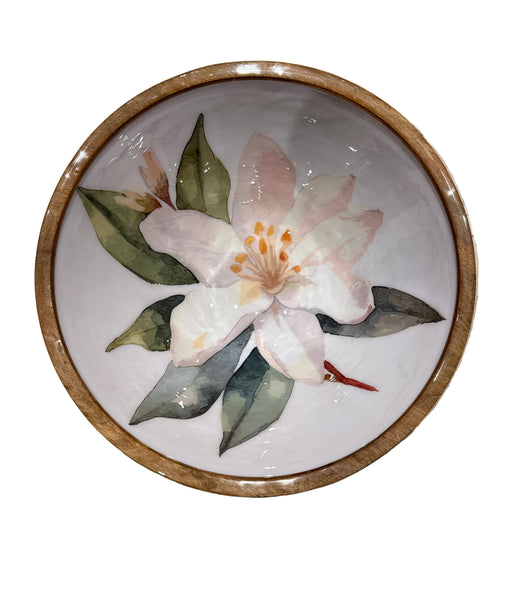 Bols/saladiers en bois (divers imprimés)