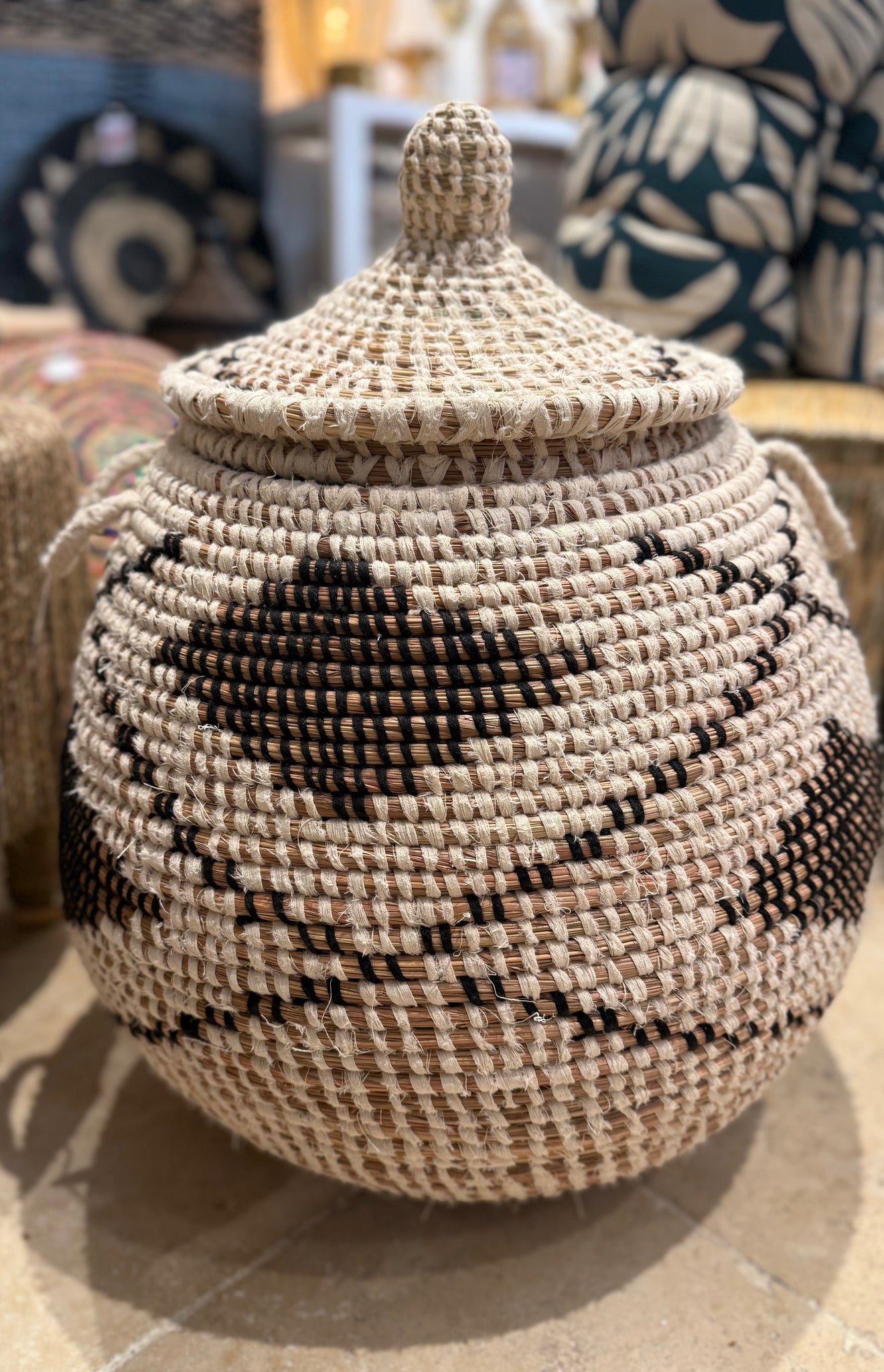 Panier bonbonne