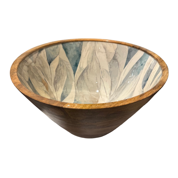 Bols/saladiers en bois (divers imprimés)