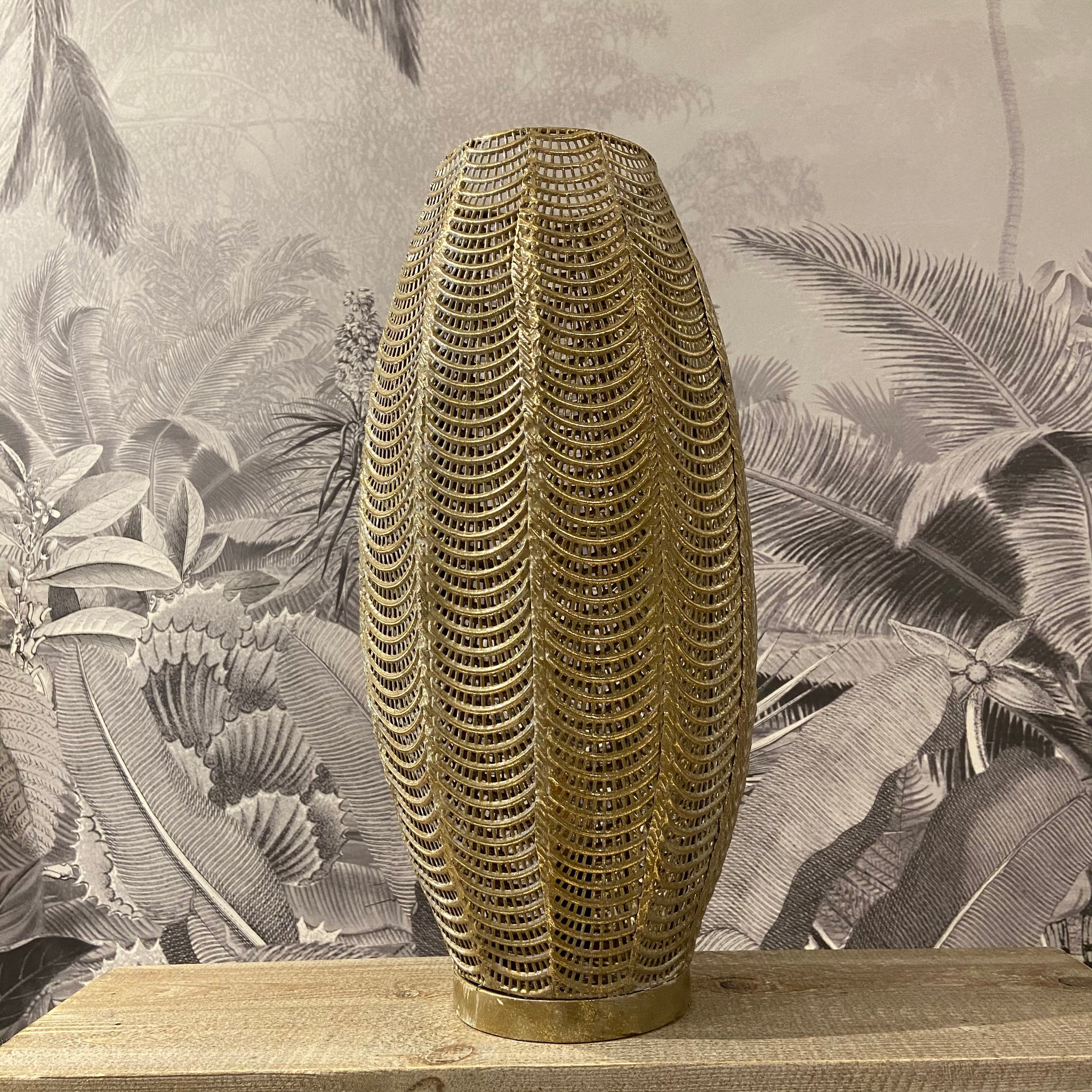 Lampe dorée