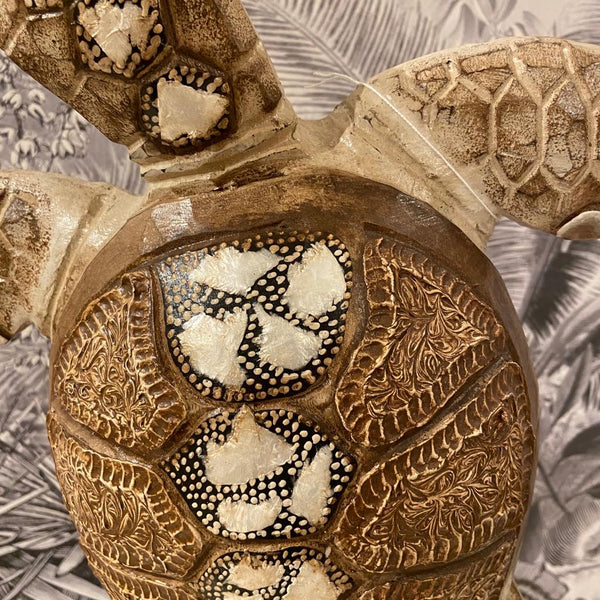 Tortue bois et nacre